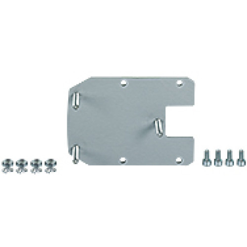 Adjustment plate with accessory for sender PSENvip E.