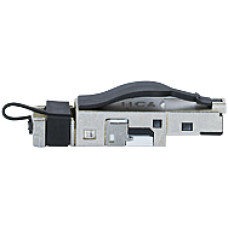 RJ45 plug-in connector, straight, IP20, 8-pin, Cat6a, IDC connection,AWG 22, cable diameter: 5.5-8.5mm