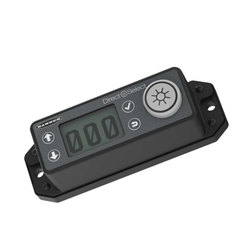 Wireless Operator Interface Node, 2.4 GHz 65 mW, LCD Display 0-999, Multicolor Capacitive Touch, Batteries NOT Included