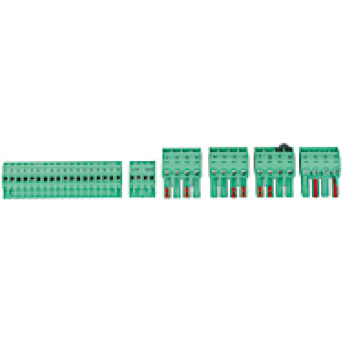 consisting of: Connector X3, X4, X7, X8 Connector 0A, 0B.
