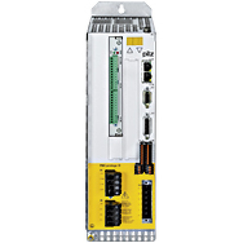 Base device with increased peak output current Technical data at 3 x 400 V AC: Continuous output current: 24 A, Imax (2