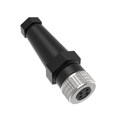 Field Wireable Female M12, 4 Pin, Non-Shielded, IP67