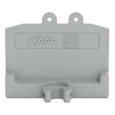 End plate; gray