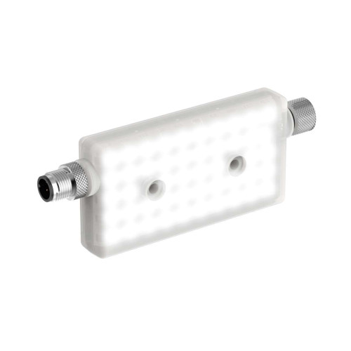 WLR95 Series: Compact Area Light, 12-30 V dc, Housing: TPU, IP65, IP67, IP68, Cool White: 6500K, 4-pin M12 Integral QD