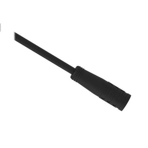 Cordset: Single Ended M8, 4-pin Straight Female, 2.03 m 4x26 PVC Black