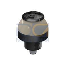 K50 Series EZ-LIGHT: 3-Color Staccato Audible Indicator, Voltage: 12-30 V dc, Housing: Polycarbonate, IP67, Tone: Loud, Input: PNP, Colors: Green Yellow Red, 5-pin M12 Integral QD