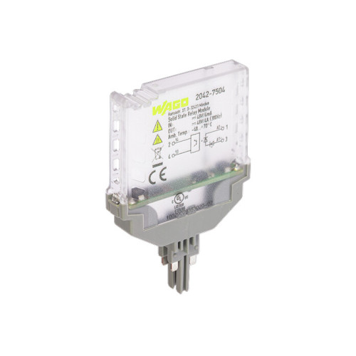 Solid-state relay module, Nominal input voltage: 24 VDC, Output voltage range: 0  48 VDC