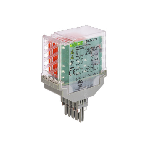 Relay module, Nominal input voltage: 24  230 V AC/DC, 3 break contacts and 1 make contact