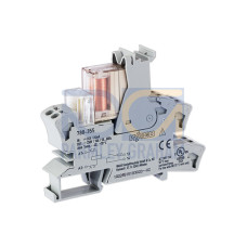 Relay module, Nominal input voltage: 24 VDC, 1 make contact, gray