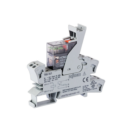 Relay module, Nominal input voltage: 24 VAC, 1 changeover contact