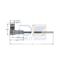 Industrial Ethernet/PROFINET Cable, Connection Cable