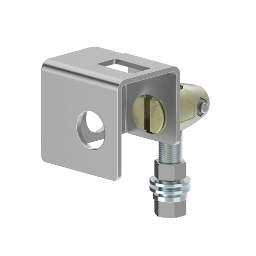 Bracket: Covered Mounting Bracket for Q3X and Q4X, 10 Screw, Zinc Plated