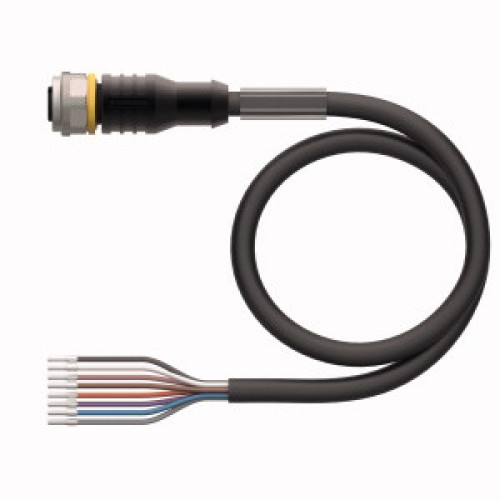 Actuator and Sensor Cable, PVC, Connection Cable, Voltage 30 V