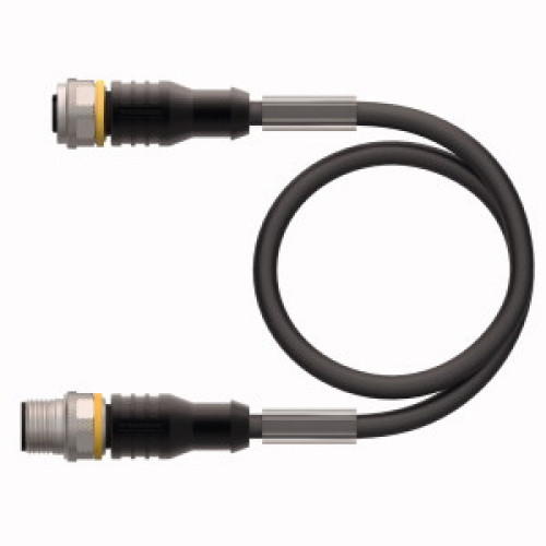Actuator and Sensor Cable, PVC, Extension Cable, Voltage 250 V