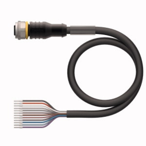 Actuator and Sensor Cable, PVC, Connection Cable, Voltage 30 V
