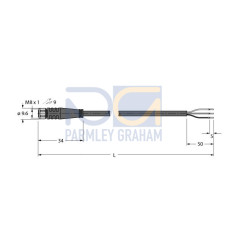 Actuator and Sensor Cable, PVC, Connection Cable