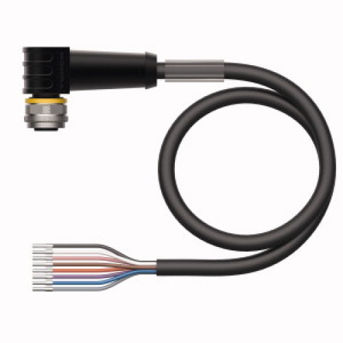Actuator and Sensor Cable, PUR, Connection Cable, Voltage 30 V