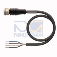 Actuator and Sensor Cable, PVC, Connection Cable, Voltage 250 V