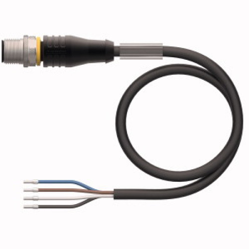 Actuator and Sensor Cable, PVC, Connection Cable, Voltage 250 V