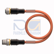 Actuator and Sensor Cable, PUR, Extension Cable, Voltage 250 V