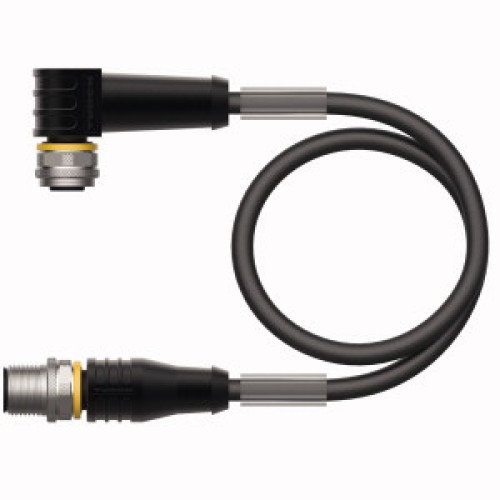 Actuator and Sensor Cable, PUR, Extension Cable, Voltage 250 V