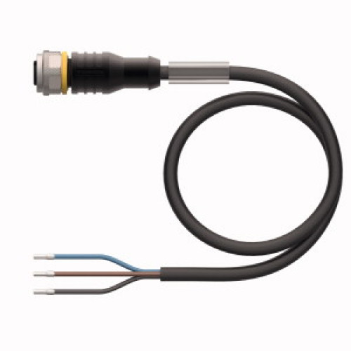 Actuator and Sensor Cable, PVC, Connection Cable, Voltage 250 V