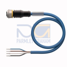 Actuator and Sensor Cable, PVC, Connection Cable, Voltage 250 V