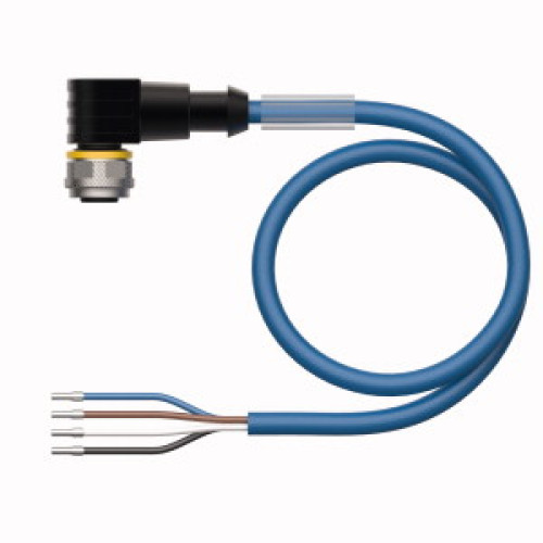 Actuator and Sensor Cable, PVC, Connection Cable, Voltage 250 V