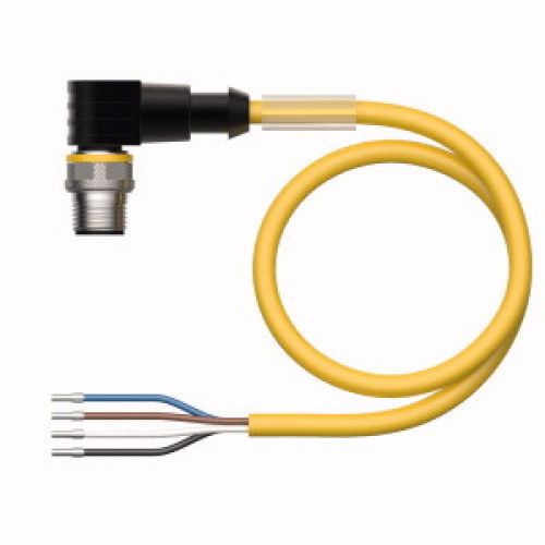 Actuator and Sensor Cable, PVC, Connection Cable, Voltage 250 V