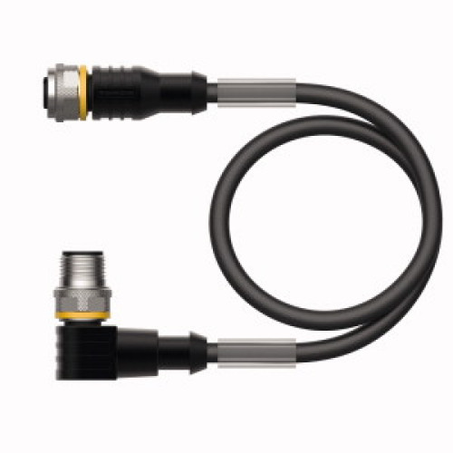 Actuator and Sensor Cable, PUR, Extension Cable, Voltage 30 V