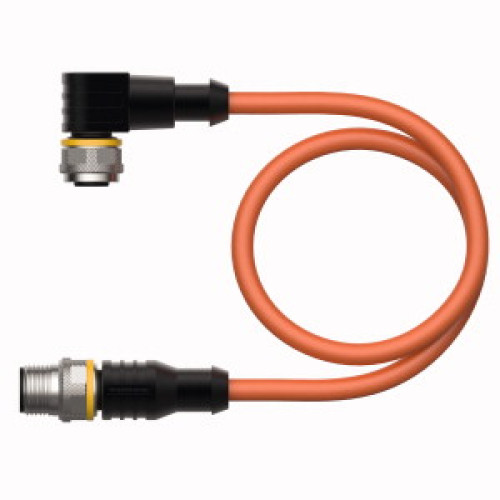Actuator and Sensor Cable, PUR, Extension Cable, Voltage 250 V