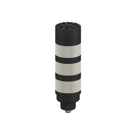 TL50 Tower Light: 3-Color Audible Indicator, Voltage: 18-30 V dc or 24 V ac, Environmental Rating: IP50, Input:Bimodal, Colors: Green Red Yellow, M12 Integral QD