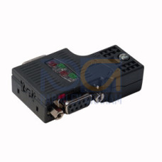 Field-Wireable Connector, Sub-D Connector, Male Connector, Angled, Voltage