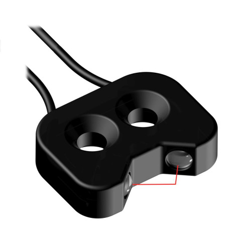 Plastic Fiber, Convergent Distance 3, Flat Pack Plastic Housing, 2 m Length, Free Cut