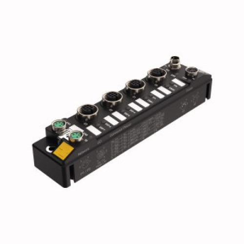 Compact Multiprotocol RFID Module for Ethernet, 2 RFID Channels (HF/UHF) and 4 U