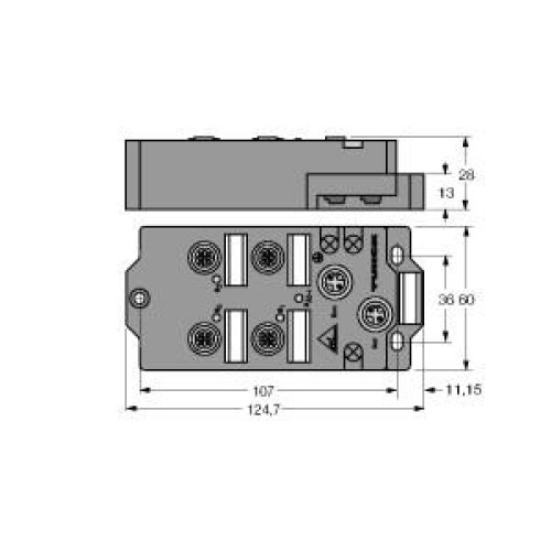 compact fieldbus station for AS-interface, 3 Outputs