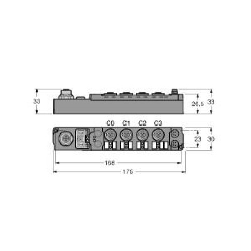 piconet stand-alone module for PROFIBUS-DP, 4 Analog Inputs 0(4) 20 mA