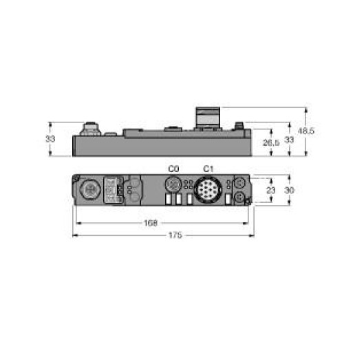 piconet stand-alone module for PROFIBUS-DP, 1-channel Incremental Encoder Interf