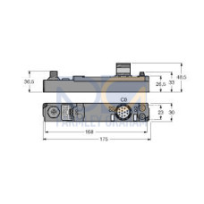 piconet stand-alone module for DeviceNet, 1-channel SSI Sensor Interface