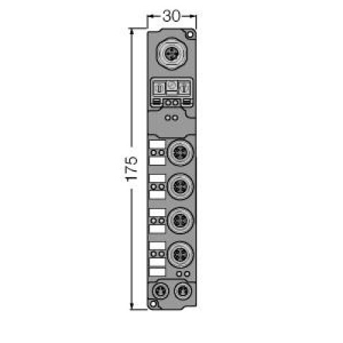 piconet stand-alone module for DeviceNet, 4 Analog Inputs 0(4) 20 mA