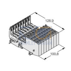 BL20 base module, Screw connection