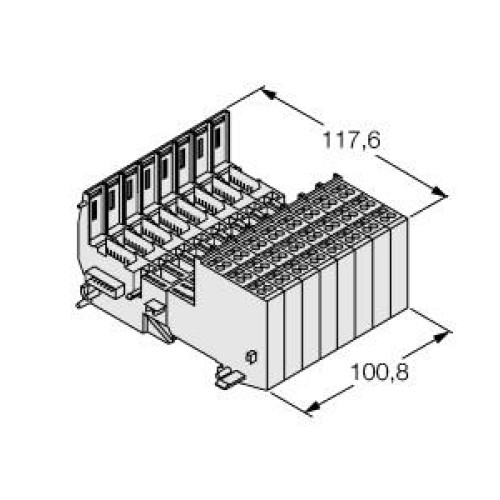 BL20 base module, Screw connection