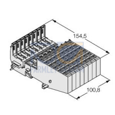 BL20 base module, Screw connection