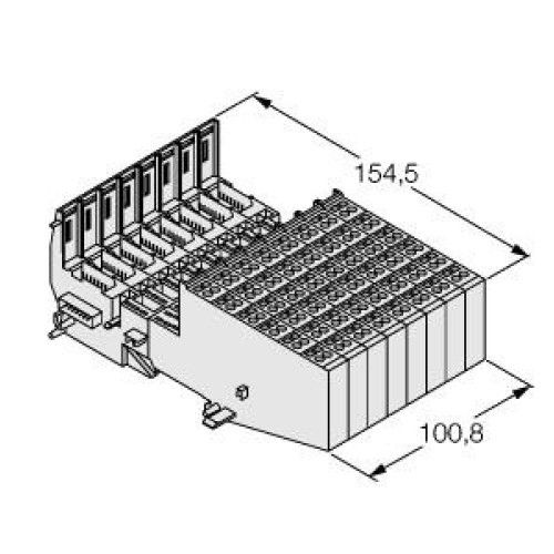 BL20 base module, Screw connection