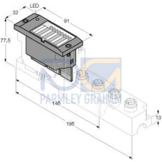 BL67 electronic module, 4 Digital Outputs, PNP, 0.5 A
