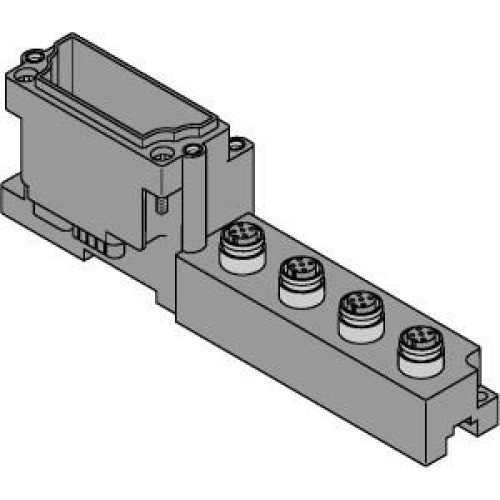 BL67 base module, 4 &times; M12 Connector, 5-pin