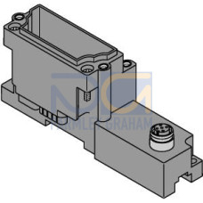BL67 base module, 1 &times; M12 Connector, 8-pin