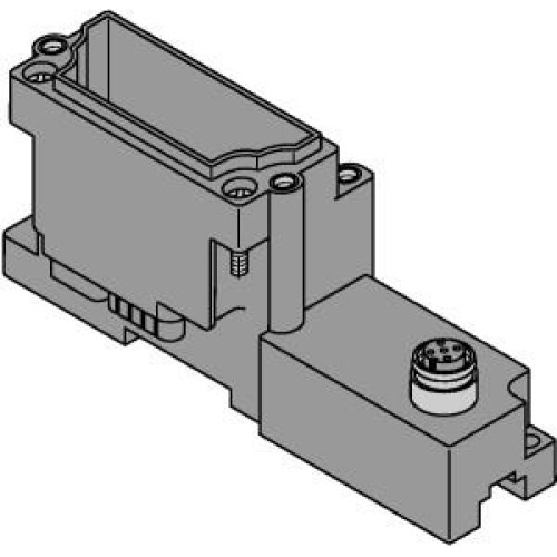 BL67 base module, 1 &times; M12 Connector, 8-pin