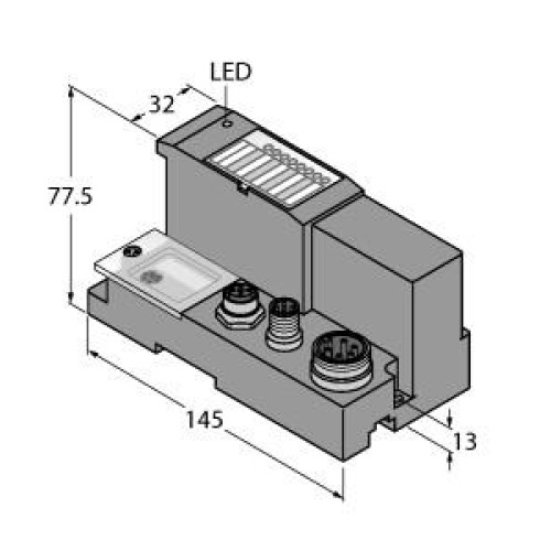 Gateway for BL67 I/O system, Interface for CANopen