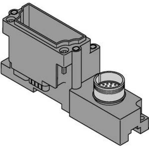 BL67 base module, 1 &times; M23 Connector, 19-pin